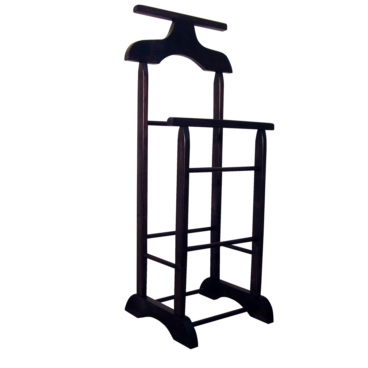 Valet stand in wood ORLÉANS - wenge