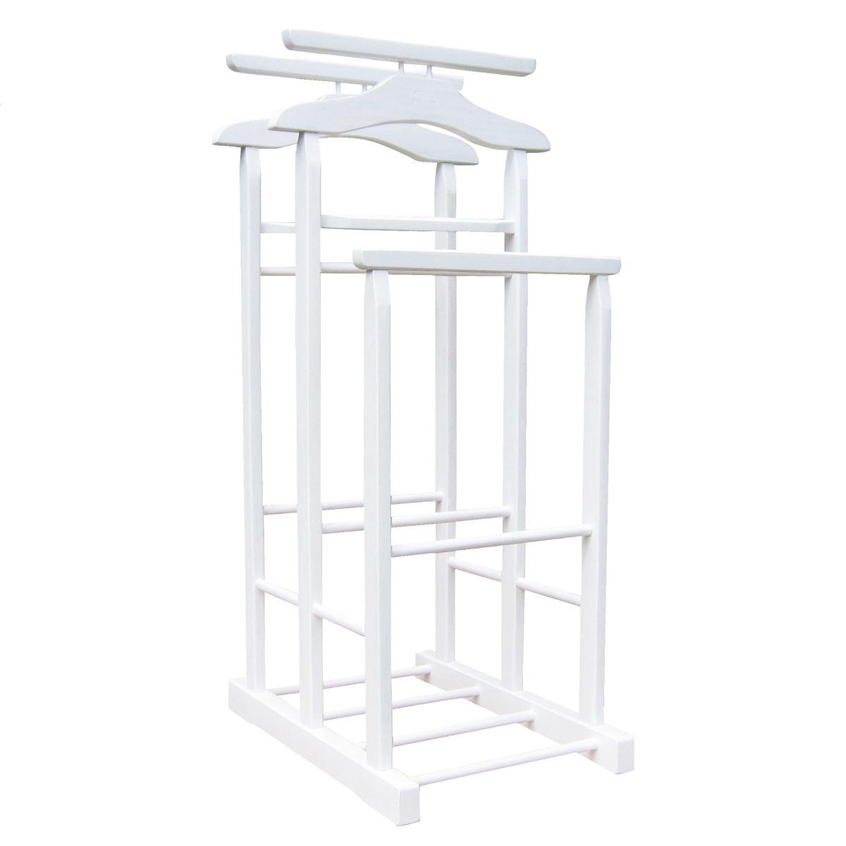 Valet stand in wood PROVENCE - white