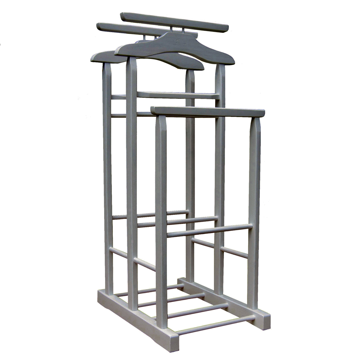 Valet stand in wood PROVENCE - dark gray